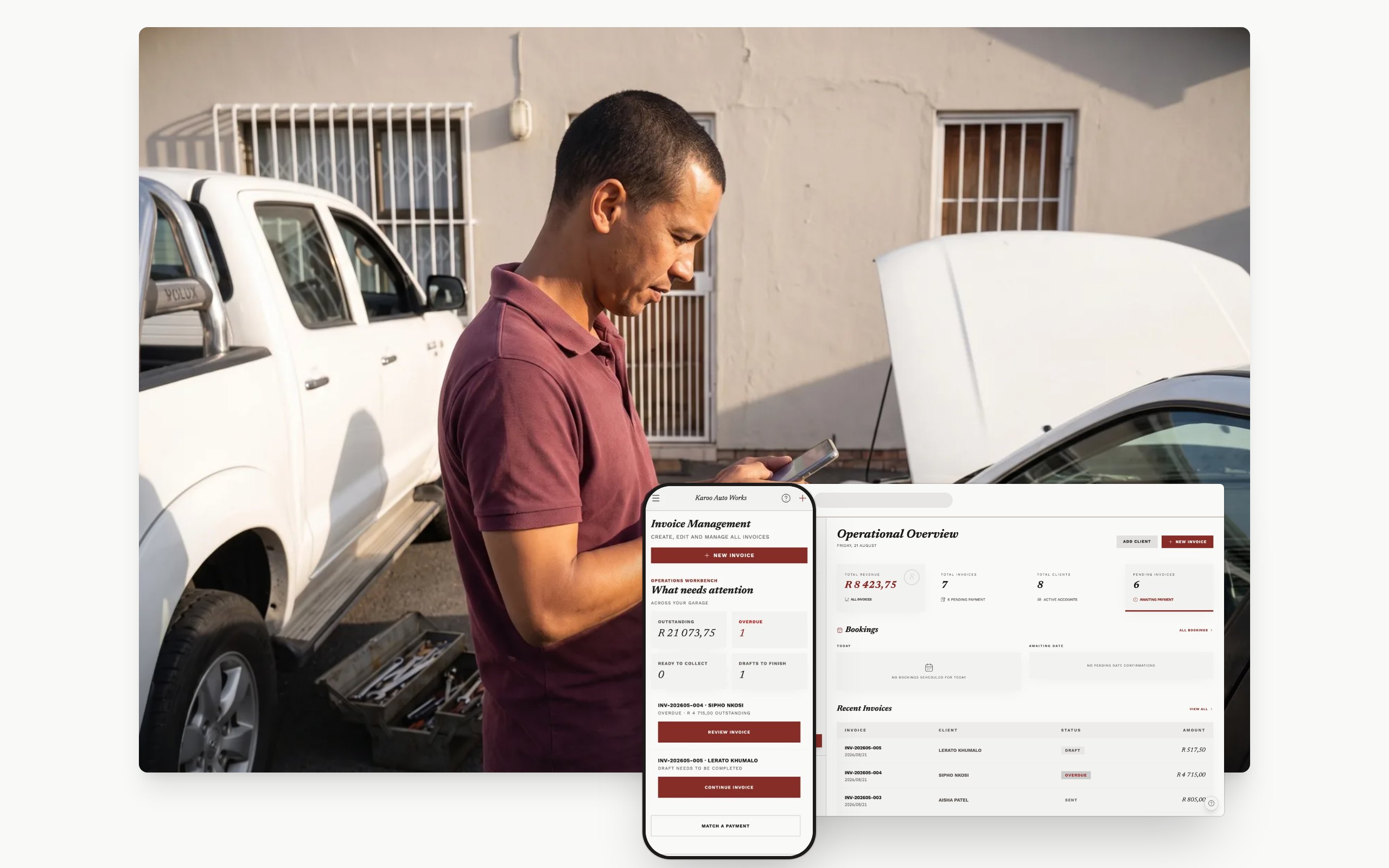 GarageManager live screenshot