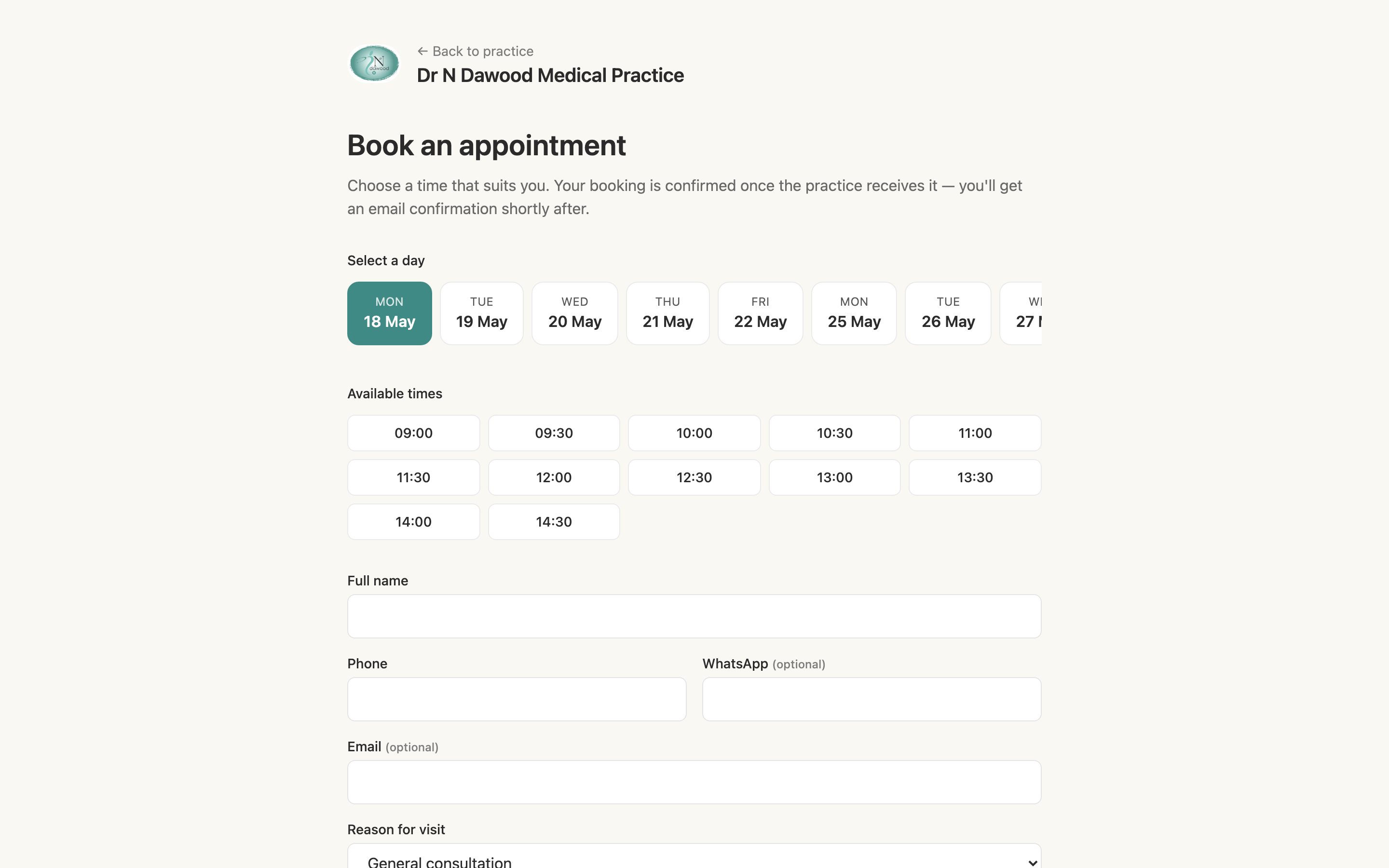 GP ProPortal live screenshot